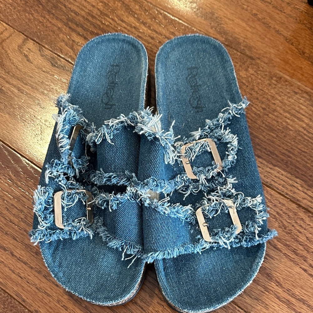 Refresh Leo-10 Blue Denim Sandals